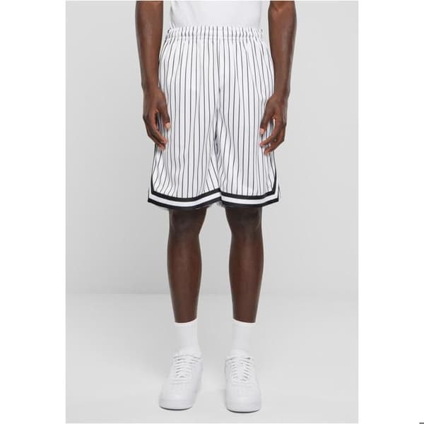Urban Classics randiga stickade shorts