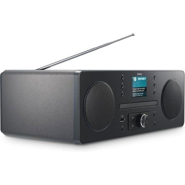 Radio Digital - HAMA - DR1560CBT - DAB+/FM - CD-spelare - Bluetooth RX