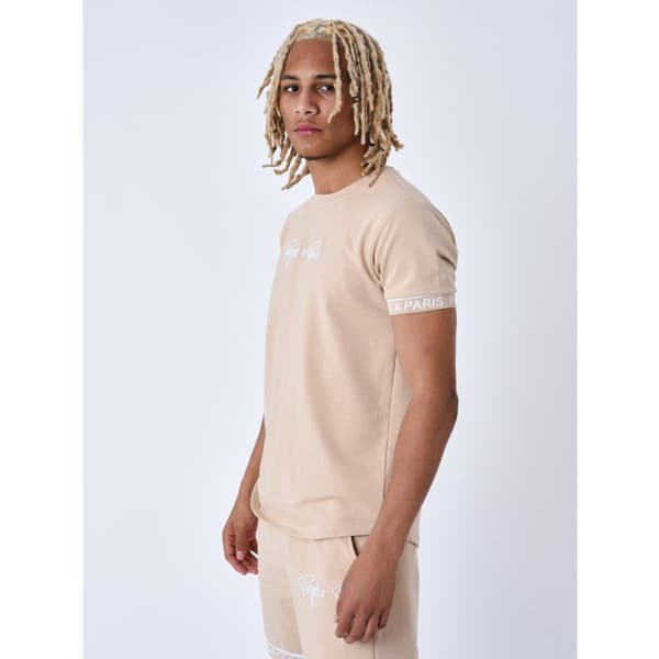T-shirt med elastiska band