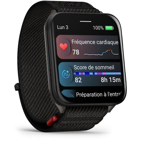 GPS-klocka - GARMIN - Venu X1 - Svart