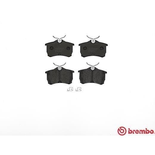BREMBO Bromsbeläggssats P28030 - 4 st