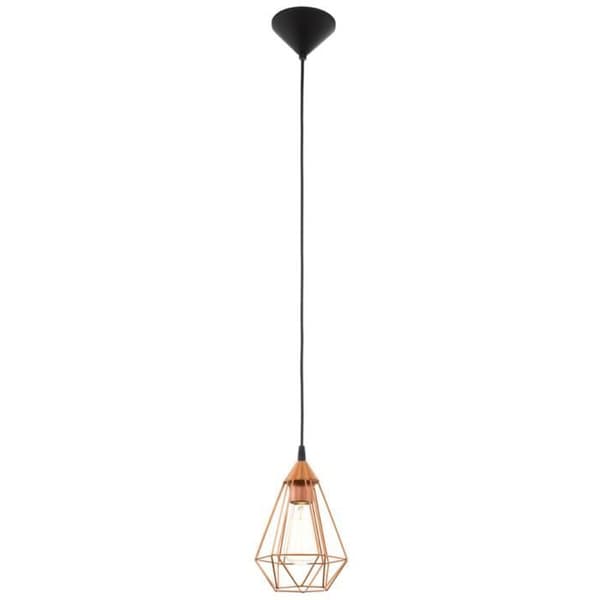 Pendel kopparfärg Eglo Tarbes D17,5 cm