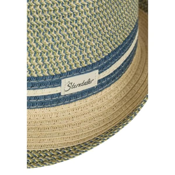 Chapéu av halm barn Sterntaler - Blå - 51/53 cm