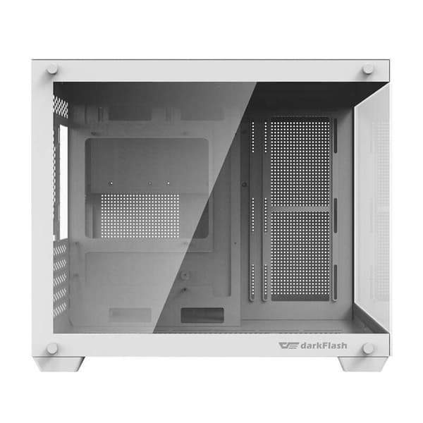 PC-fodral - sidopaneler Darkflash - C285MP Vit - Datorfodral C285MP (vit)