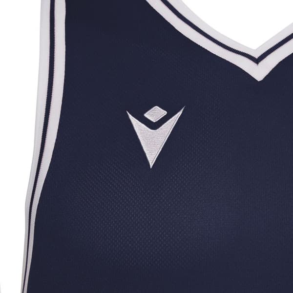 Maillot Macron freon - marin/vit