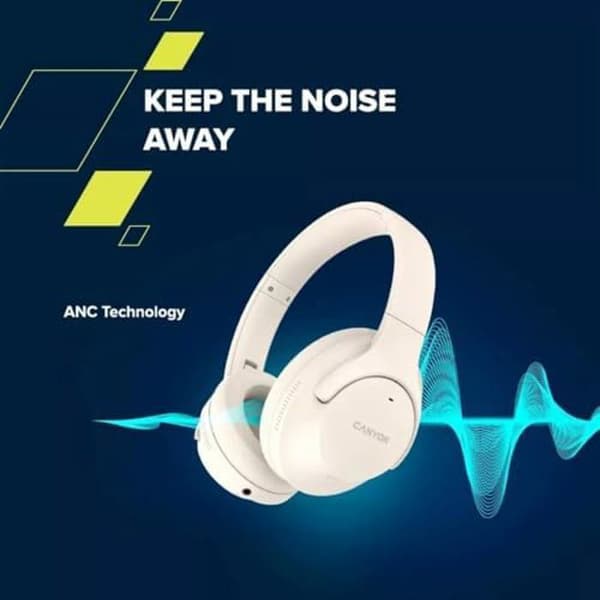 Bluetooth-hörlurar - CANYON - OnRiff 10 - ANC - Hi-Fi - 25h batteritid