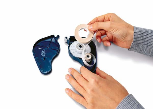 Herma tejpdispenser - 1013 - transfer permanent limapplikator, blå