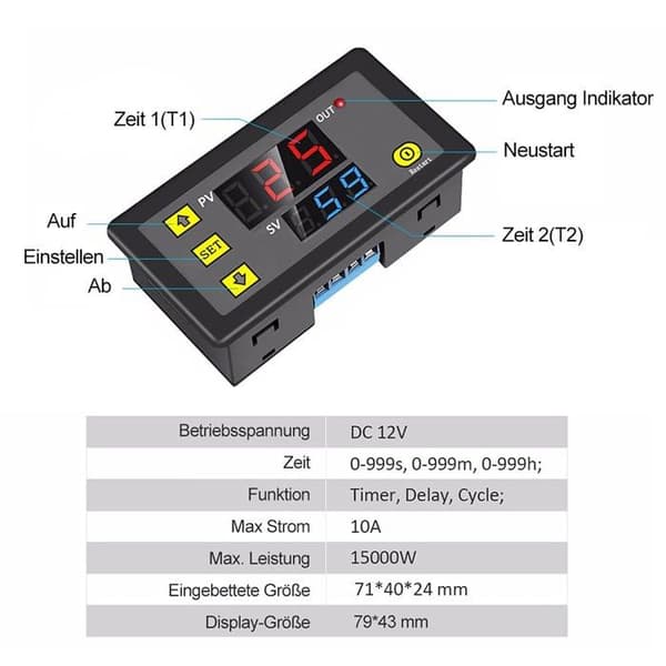 Automatisera programmerbar Dongker - 8709