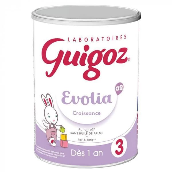 Guigoz Evolia A2 Growth Milk 3:e ålder 800g