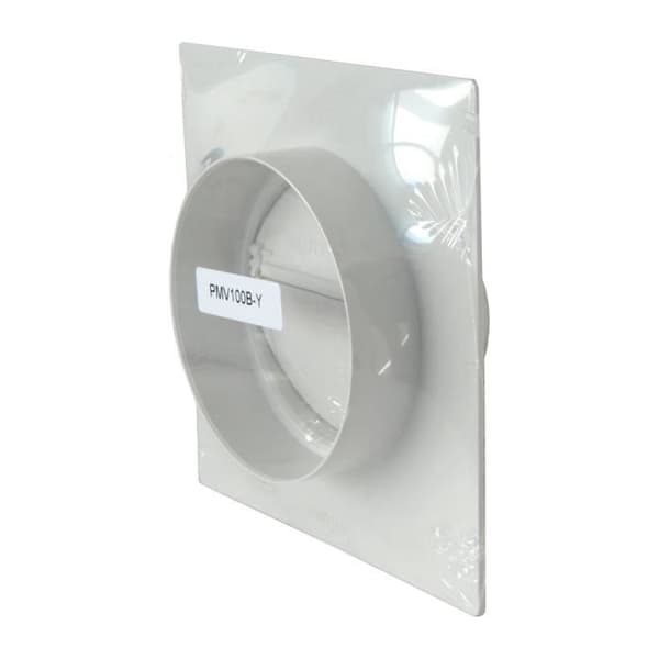Ventilationsplatta för väggpassager, diameter 100 mm - PMV100B - Ventilation