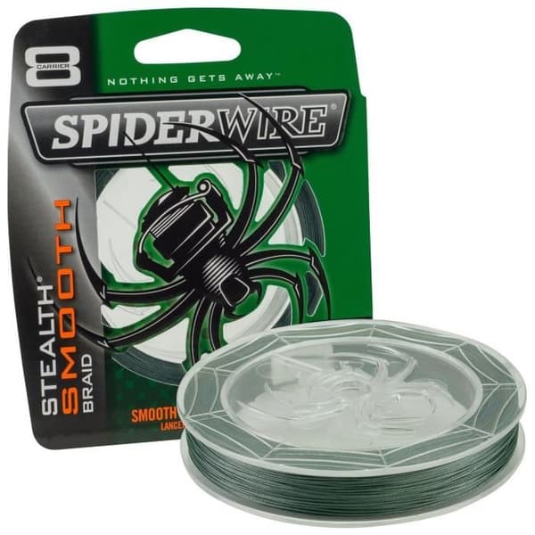 Spiderwire Stealth Smooth 8 - Mossa Grön - 7.5kg - 0.09mm - 150m