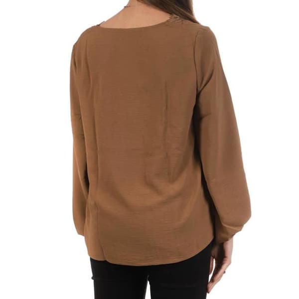 Blus Brun Dam JDY Claudia