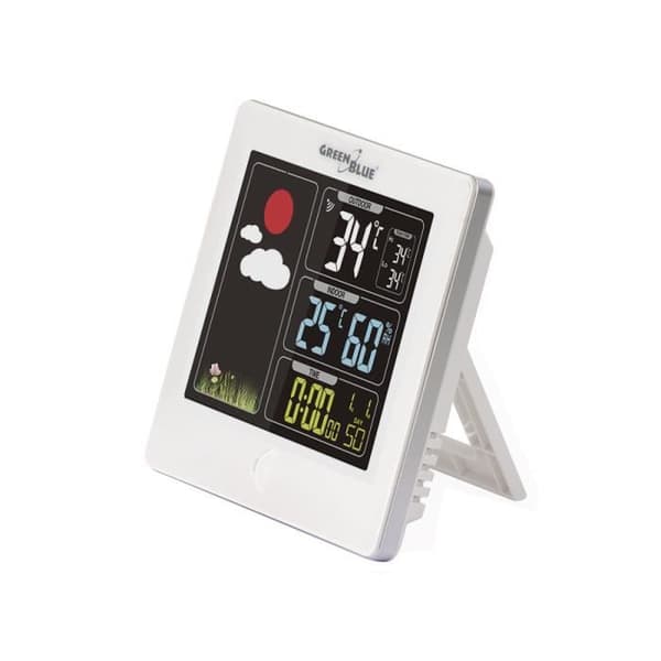 Väderstation - MACLEAN - Trådlös hygrometer DCF - LED-skärm - 7 språk - Räckvidd 60m