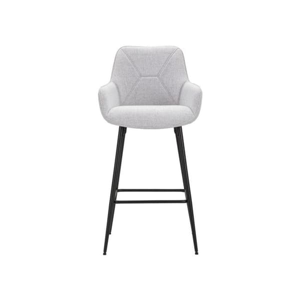 Set med 2 Barstolar "Vicenza" 109cm Grå
