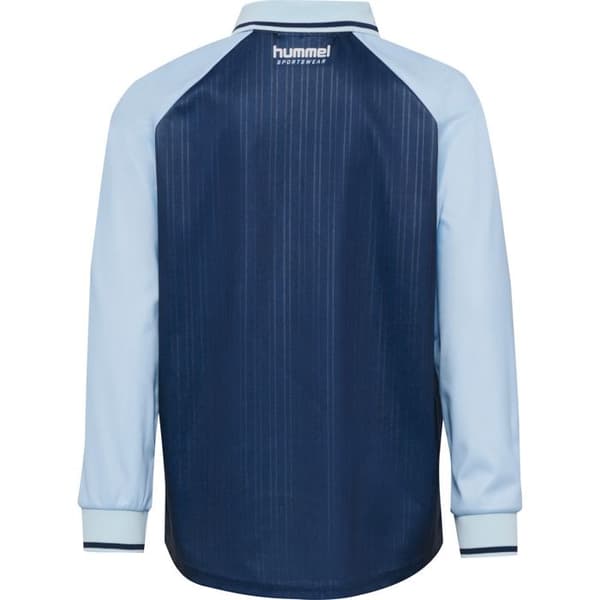Randig långärmad tröja barn Hummel - dress blues