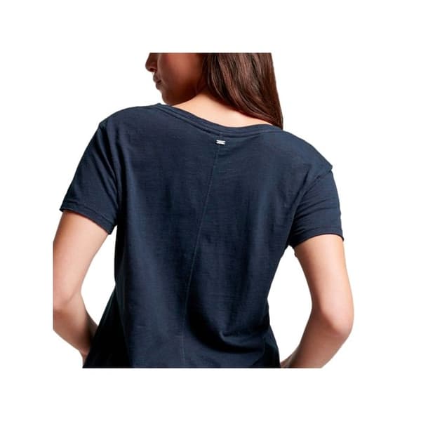 T-shirt Superdry Dam Authentic Blå Bomull