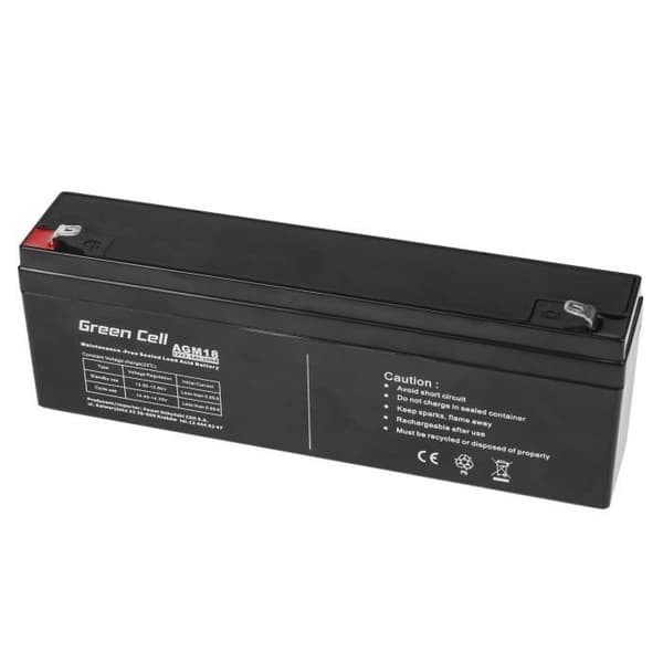 AGM VRLA Green Cell 12V 2,3Ah Strömbatteri