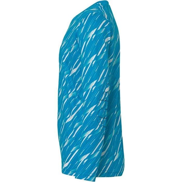 Målvaktsset långärmad barn Uhlsport Progressive - cyan/vit