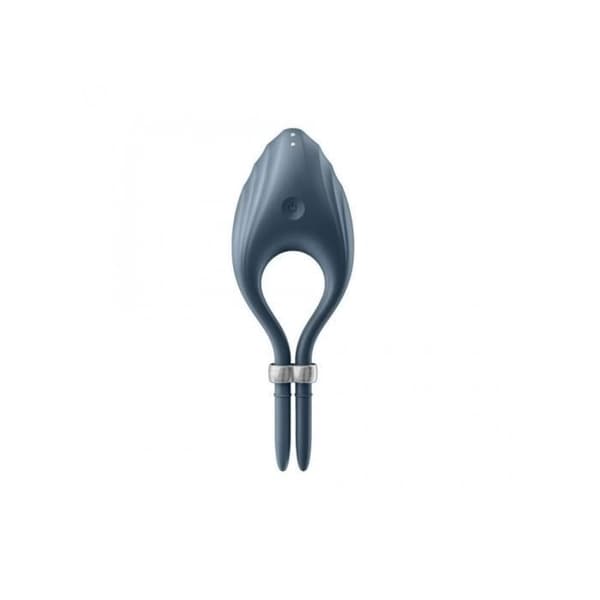 Penisring - Satisfyer - Duelist - Justerbar - Oppladbar - Vibrerende Grå