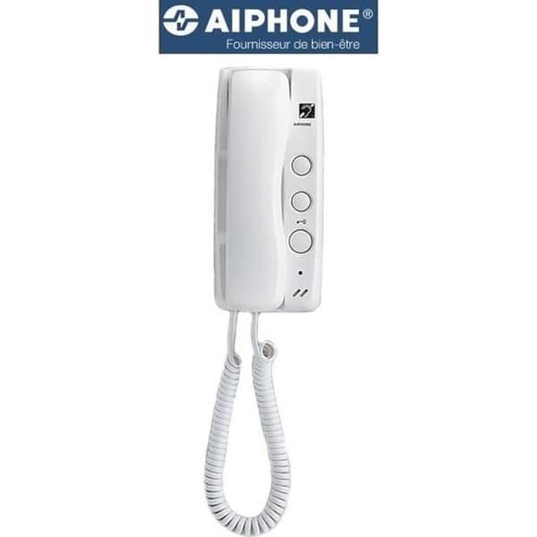 Kombinerad ljudintercom - AIPHONE - GT1D - Vit - Trådad - 1 ljudkombination