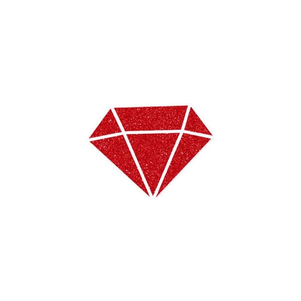 Måleri - Izink - Diamond - Röd - 80ml - Exceptionell glans