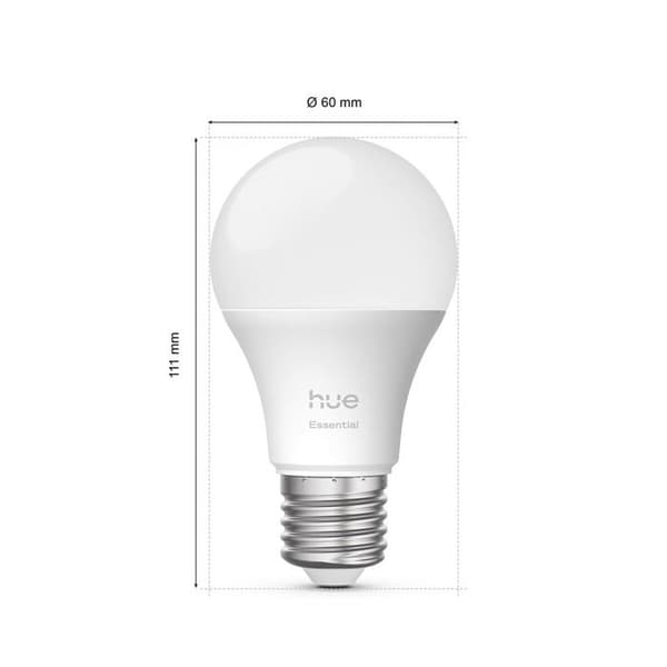 Philips Hue Hue E WCA 806 A60 E27 3kit EU anslutna ampuller