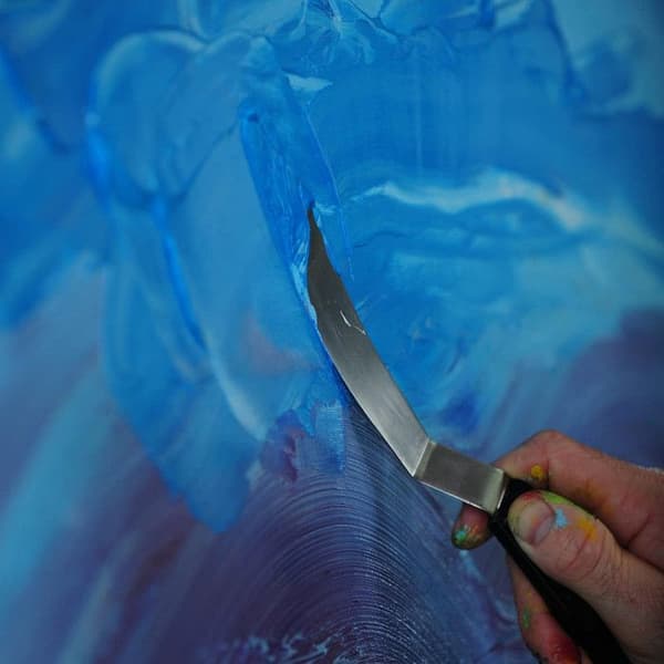Couteau bred freestyle n°2 - Liquitex
