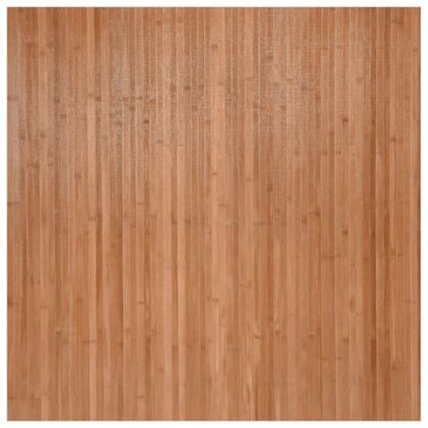 Matta - VIDAXL - Rektangulär - 100x100 cm - Bambu - Halkfri