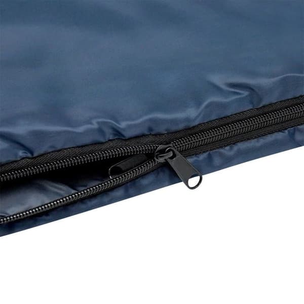 Sovsäck - NILS CAMP - NC2107 - Marinblå-Grå - Storlek M - 180+30 cm x 70 cm - Polyester