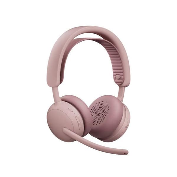 Hörlurar - LOGITECH - Zone Wireless 2 ES - Trådlös Bluetooth 5.3 - ANC 25h - USB-C - Rosa