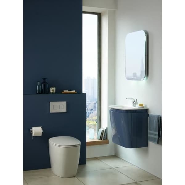 Toalettsits - IDEAL STANDARD - DEA - Fallbroms - Vit - Ultratunn