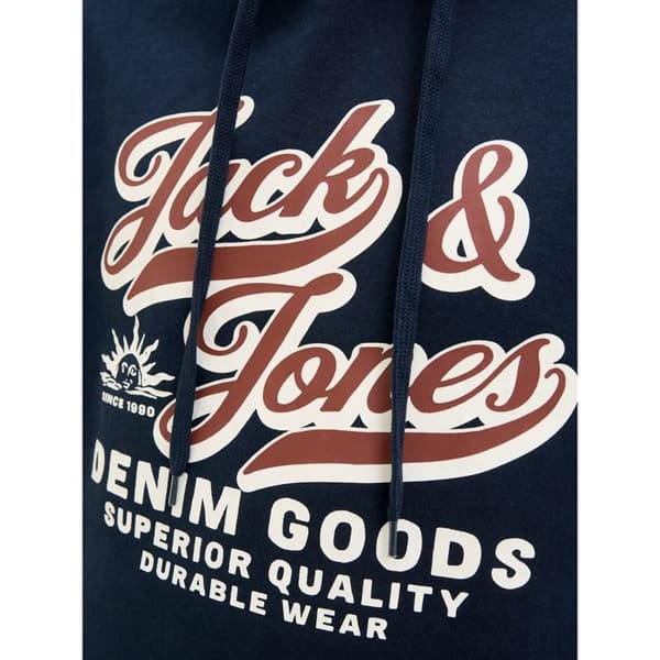 Jack & Jones logotröja med huva
