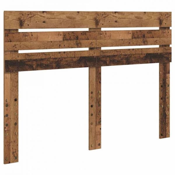Sänggavel - VIDAXL - 150 cm - Ingenjörsträ - Rektangulär - Brun