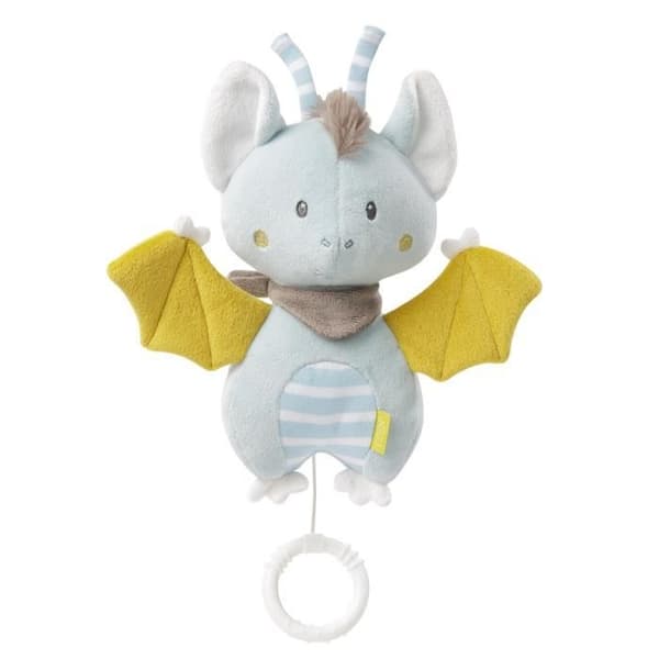 FEHN fladdermusspeldosa - Babyleksak - 21 cm - Hypnotiserande melodi