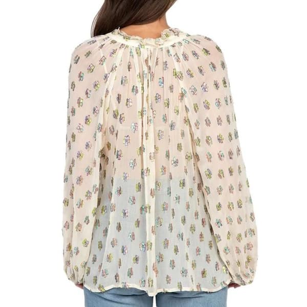 Beige Blus Dam An'ge Louise