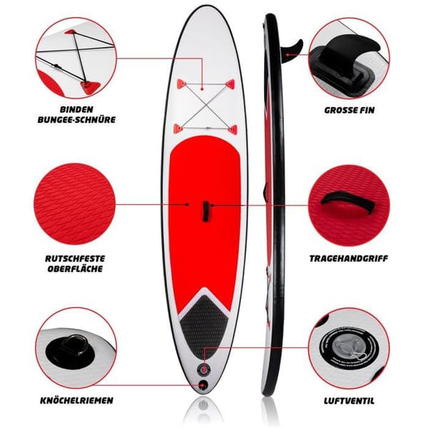 Uppblåsbar SUP-bräda Set
