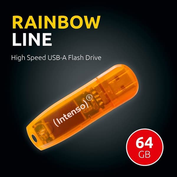 INTENSO USB-nyckel - Paket med 2 - 64GB - USB 2.0