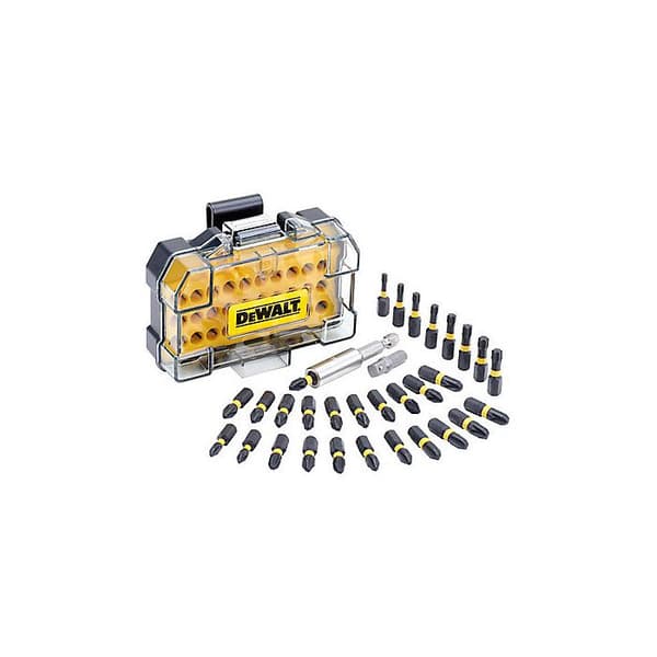 Skruvbitslåda - DeWalt - EXTREME - 32 bits - Stötsäkert stål - 25 mm längd
