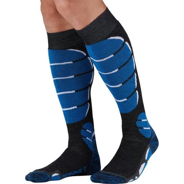 Chaussettes Monnet Ski Medium - blå