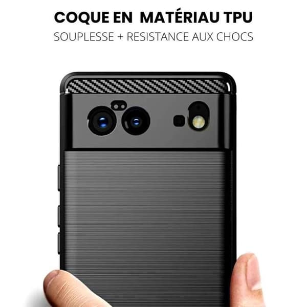 Fodral kompatibelt med Google Pixel 6 - Mattsvart