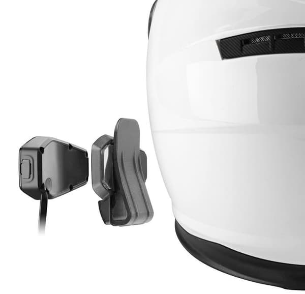 Interphone Intercom UCOM3 Bluetooth 5.1 - motorcykelkit, mikrofon, 10h autonomi, USB-C, vattentät (svart)