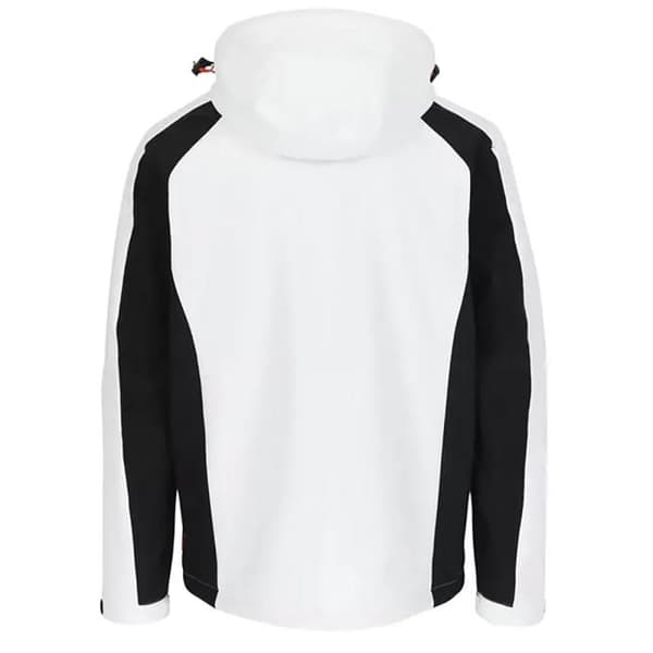 Softshell-jacka Herock Trystan - vit/svart