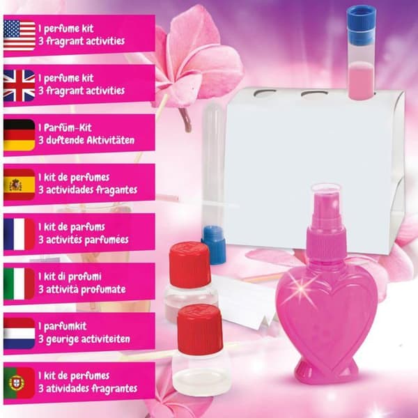 Utbildningskit - SCIENCE4YOU - Parfummakeri - 8+ år - STEM-aktiviteter - Inkluderade komponenter