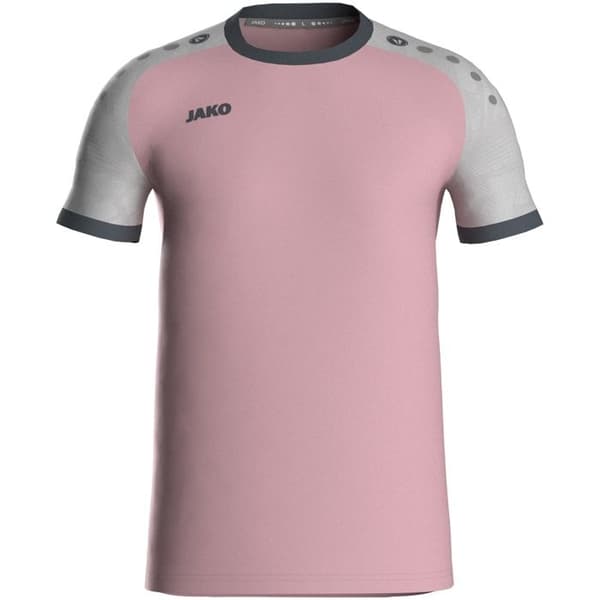 Jako Iconic-tröja - antikrosa/ljust grå/mörkgrå