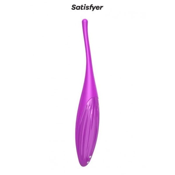Ansluten stimulering - Satisfyer - Twirling Joy - Fuchsia - One size - Precise stimulering