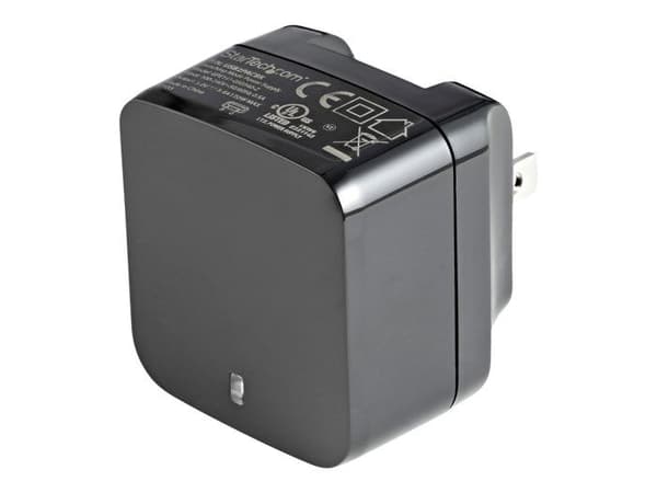 STARTECH 2-ports USB väggladdare - Hög effekt (17 W / 3,4 A) - För iPad, iPhone