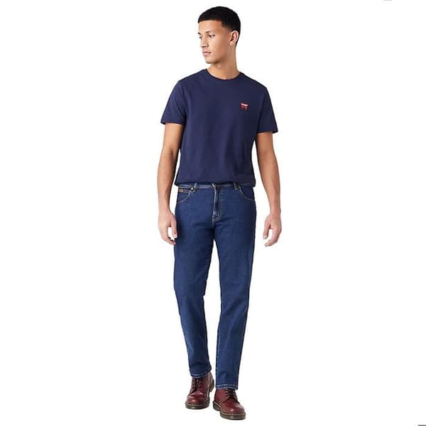 Wrangler Texas Stretch mörka jeans