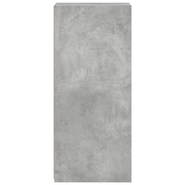 vidaXL Buffé grå betong 30x41x93 cm engineeringträ 846344