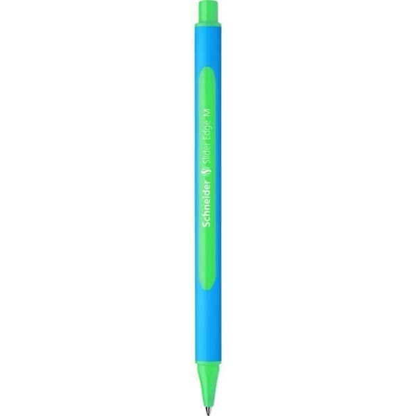 Kullpenna - SCHNEIDER - Slider Edge - Grön Bläck - Medelspets - Viscoglide®