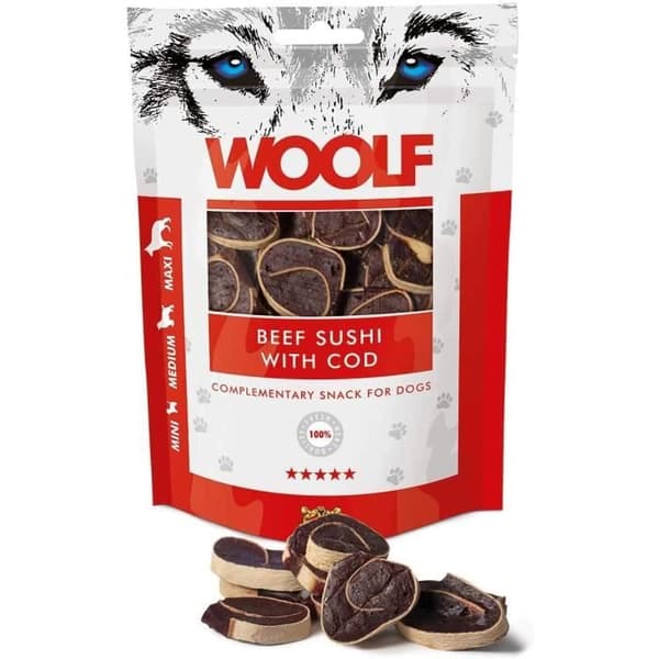 WOOLF | Sushi Kött | 100 G